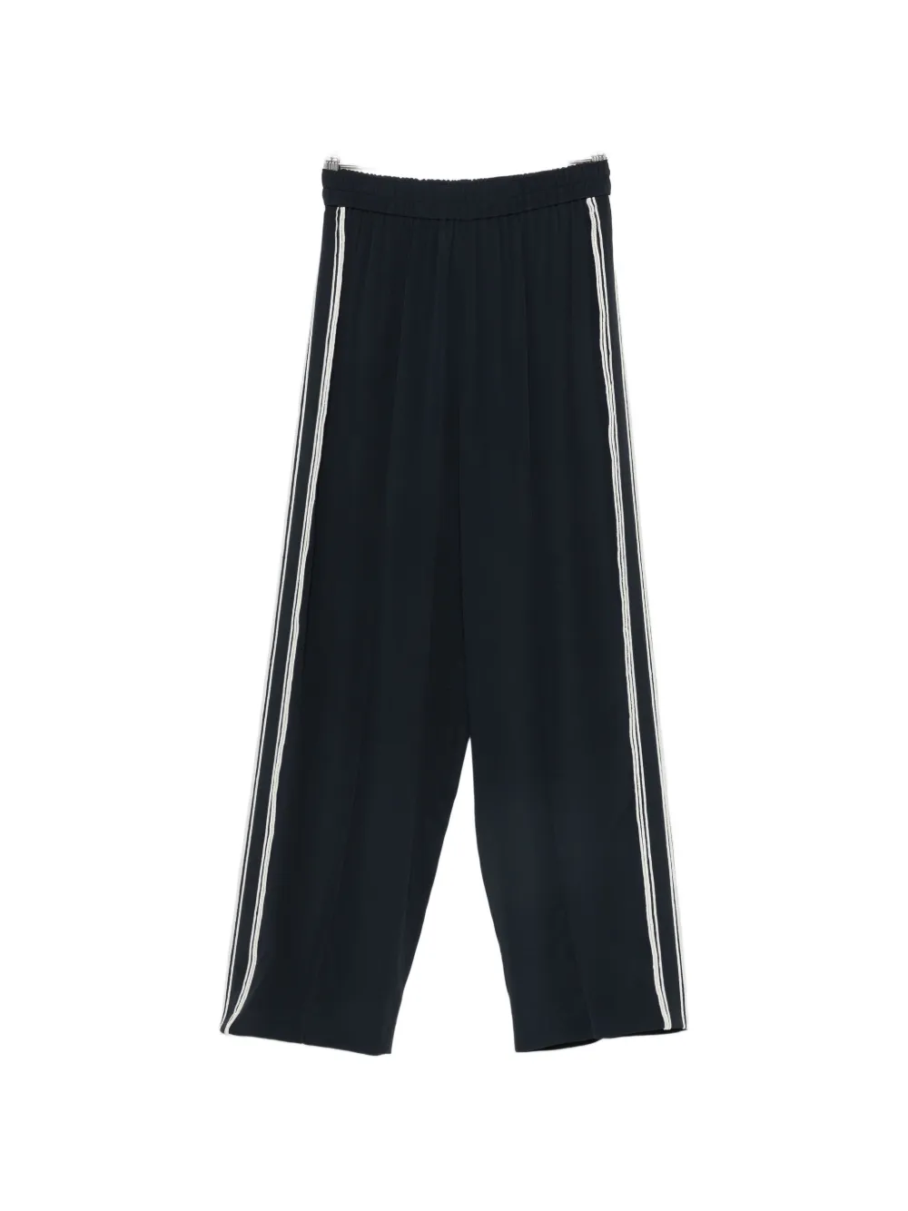 Fabiana Filippi side-stripe track pants - Blu