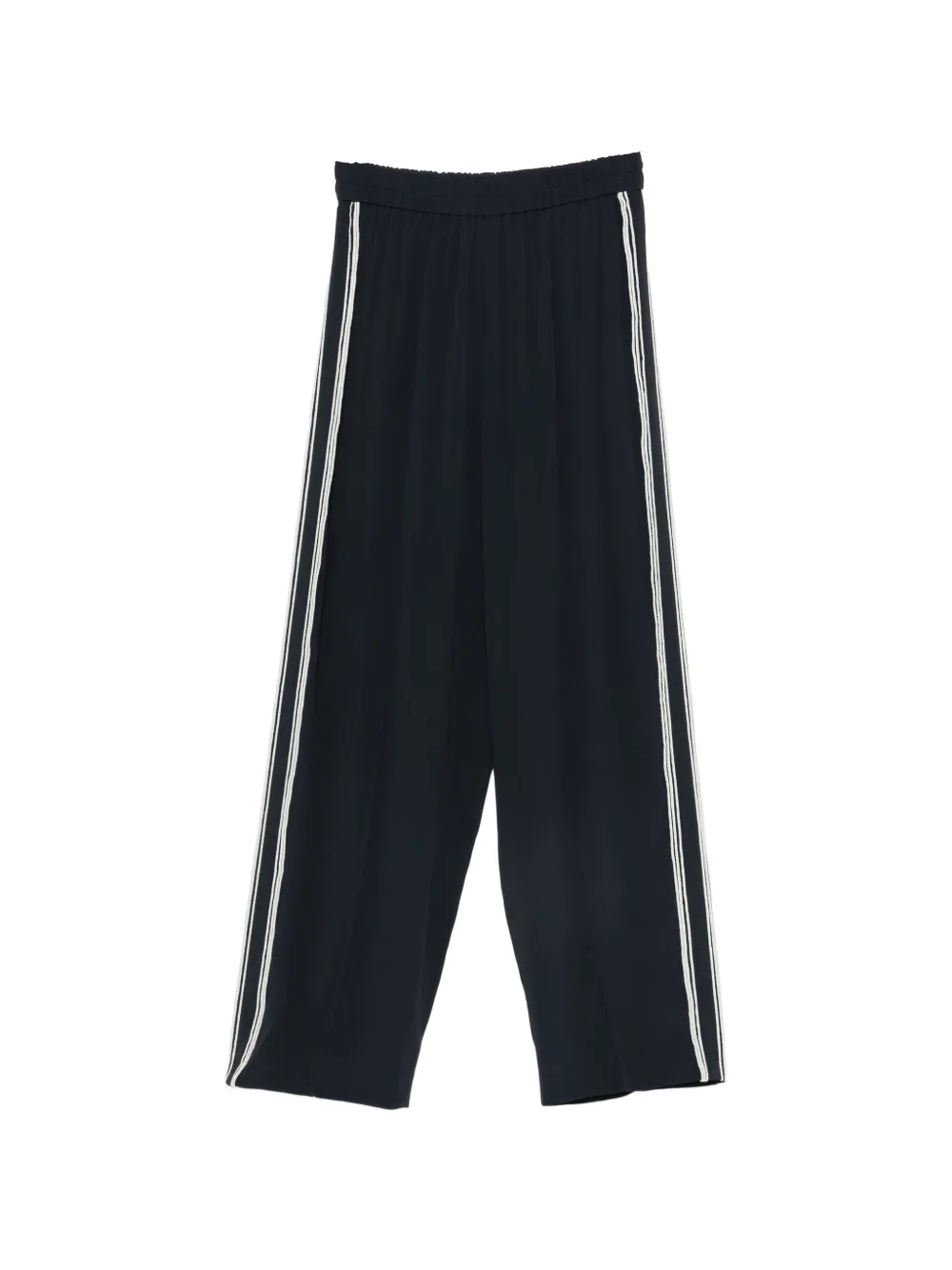 Fabiana Filippi side-stripe track pants - Blu