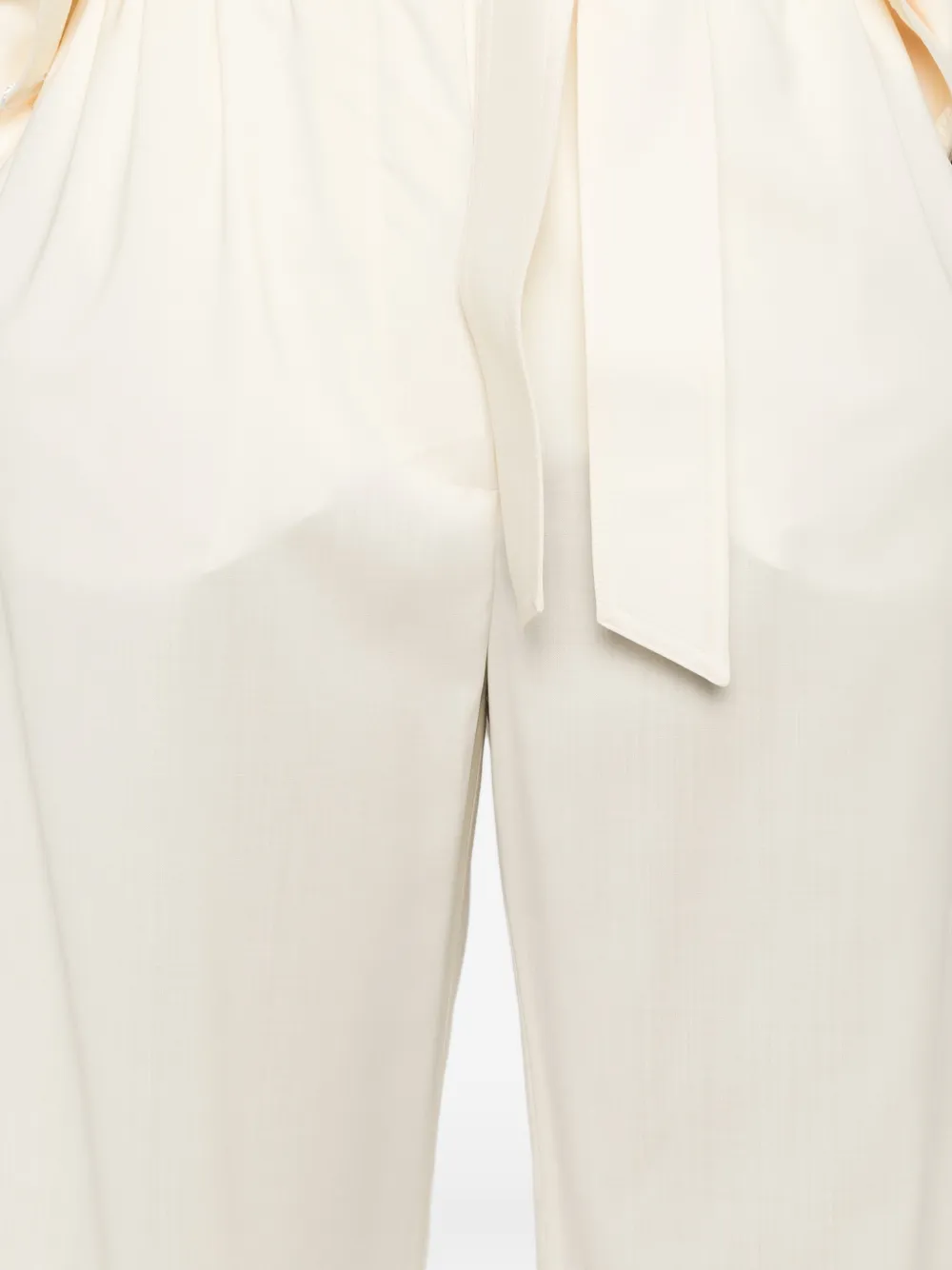 Max Mara Straight broek Beige