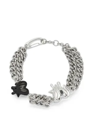 DSQUARED2 ON ブレスレット DSQUARED2 Chained2 ブレスレット | シルバートーン | FARFETCH JP