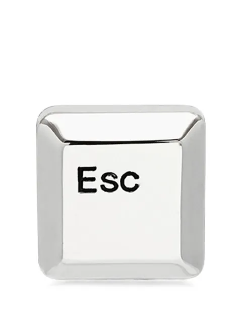 YOJ x Cutout Esc stud earrings