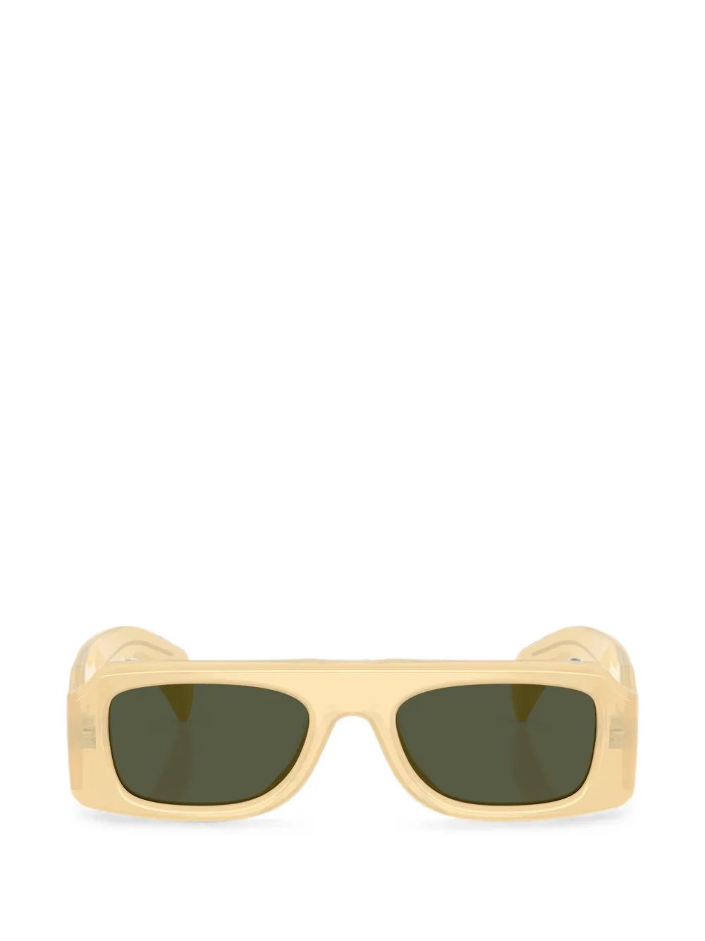 Oliver Peoples rectangle-frame sunglasses - Toni neutri