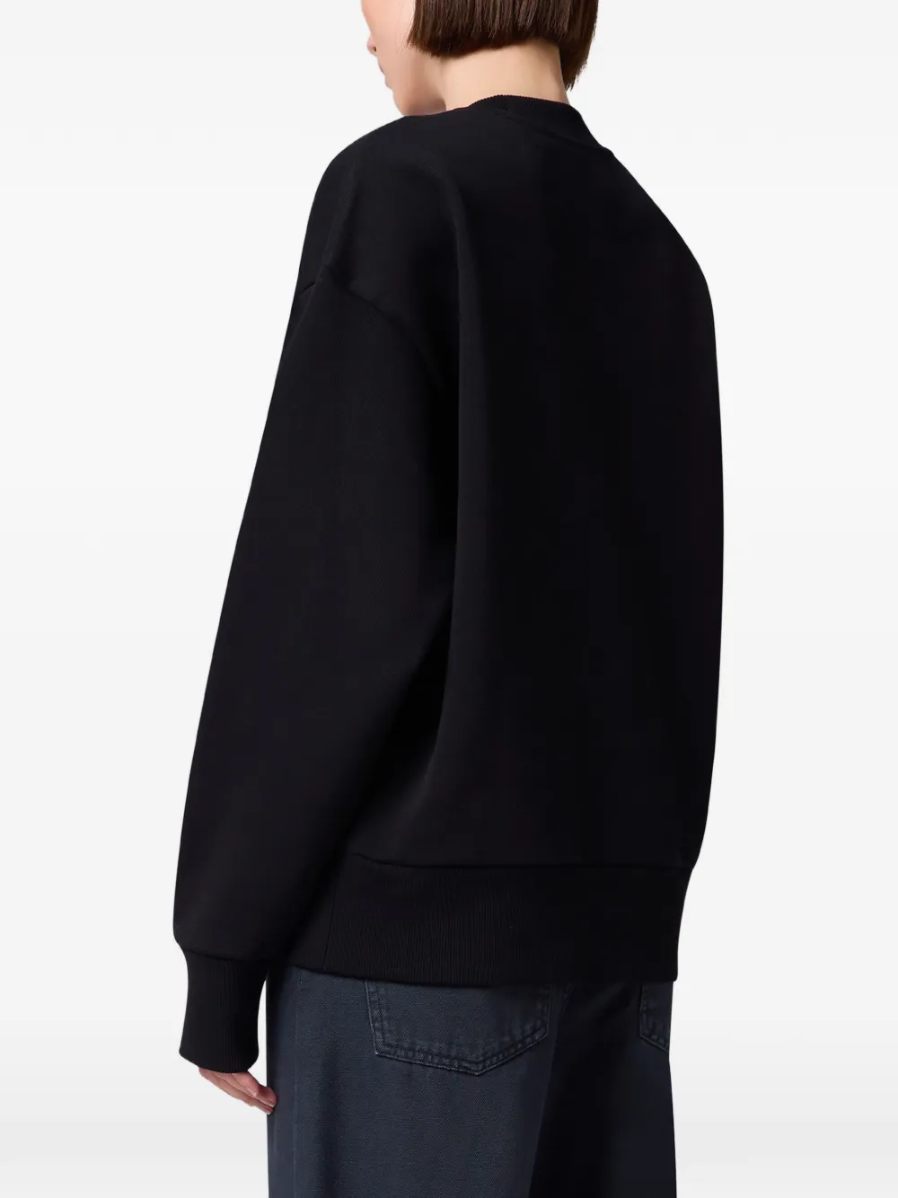 MSGM Sweater met logoprint Zwart
