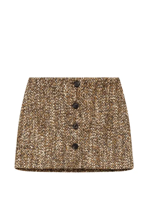 MSGM falda corta con botones
