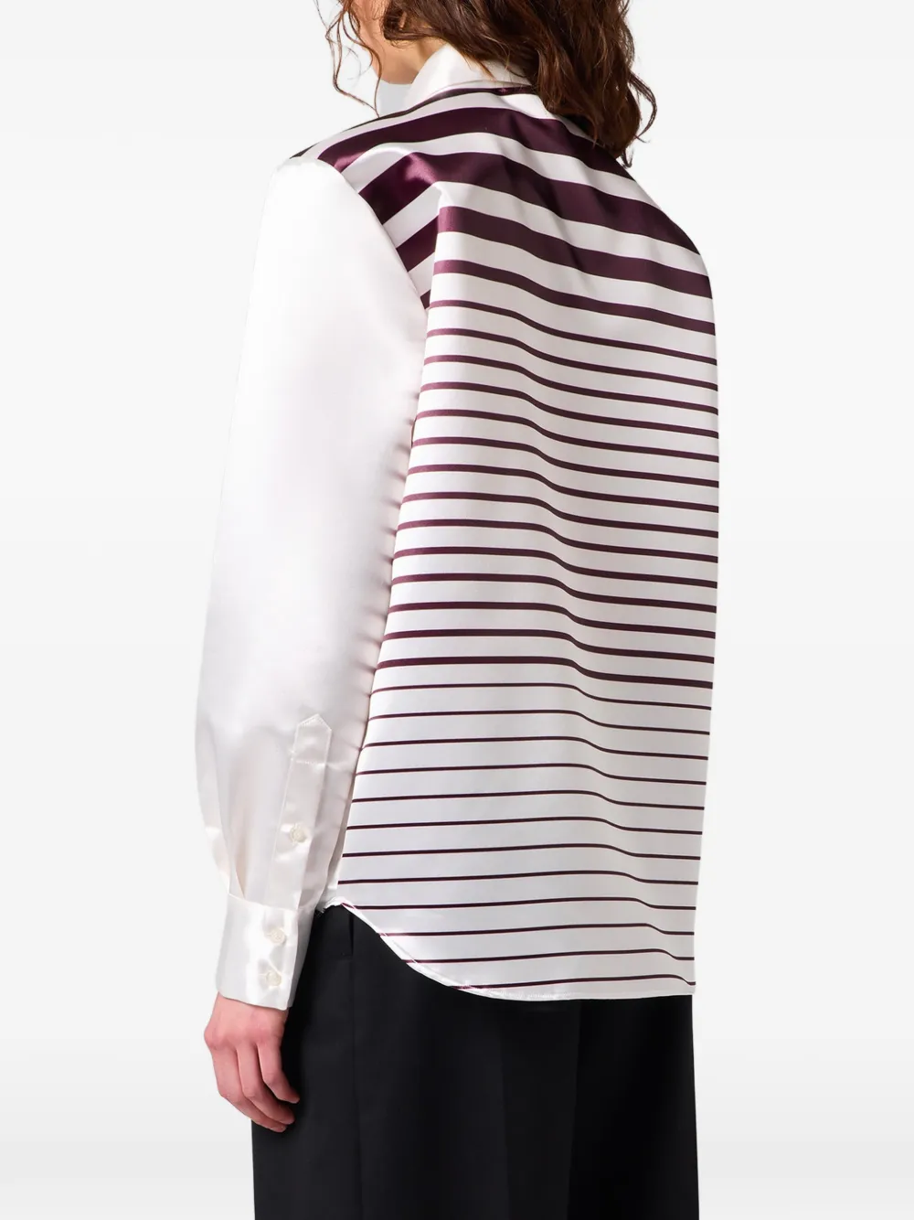 MSGM blouse met kattenprint Wit