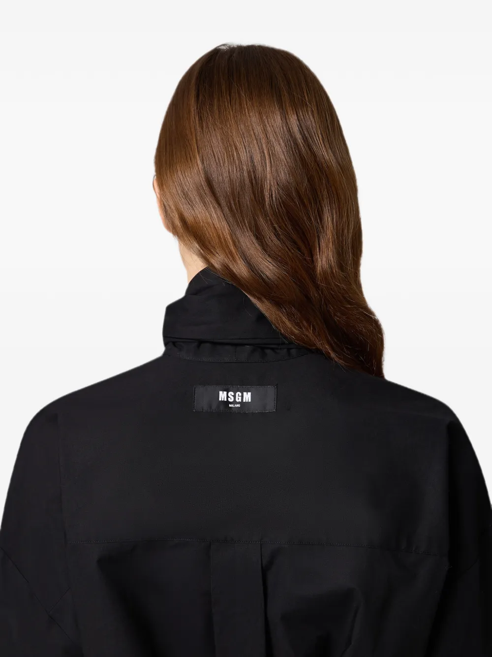 MSGM Blouse met strikdetail Zwart