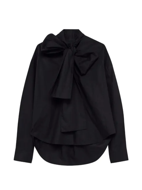 MSGM blusa con lazo en el cuello