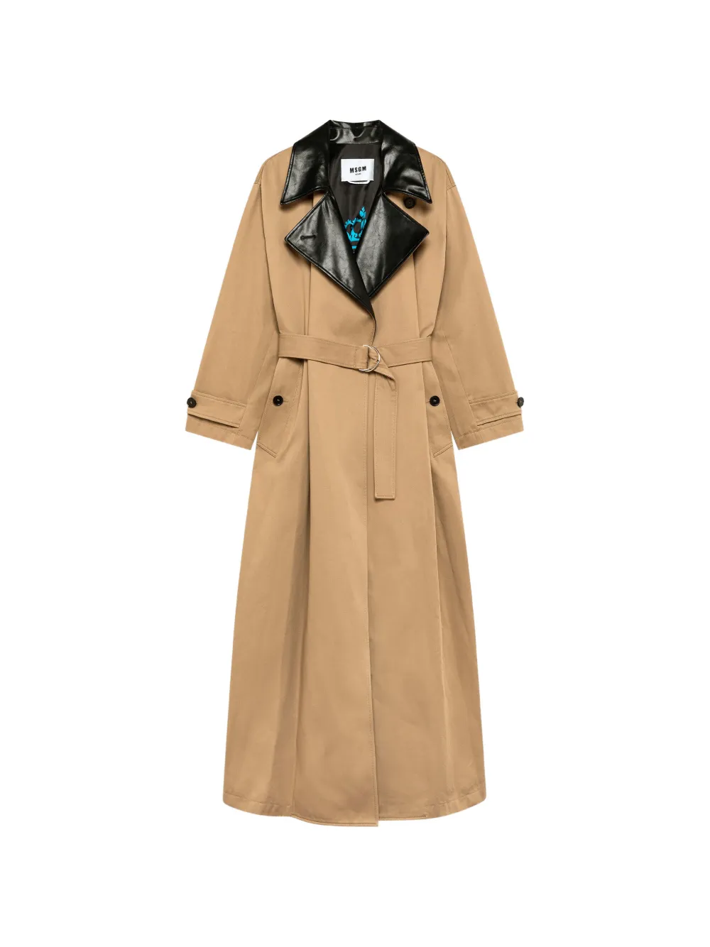 MSGM Trench con cintura - Toni neutri