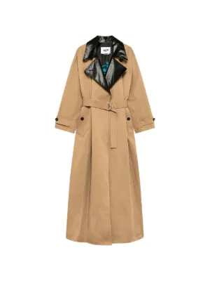 MSGM ベージュ ロングコート サイズ40 MSGM（エム・エス・ジー・エム）コート・ダウン - FARFETCH