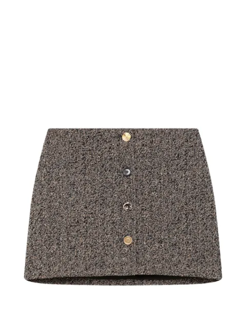 MSGM button-down mini skirt