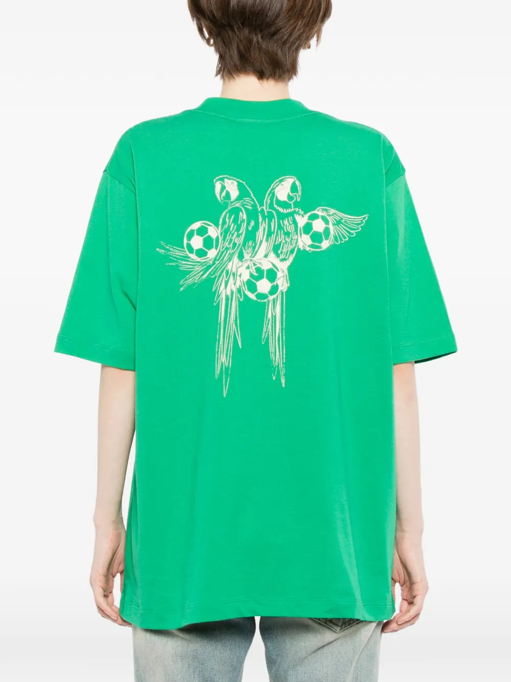 FARM Rio T-shirt met korte mouwen en tekst Groen