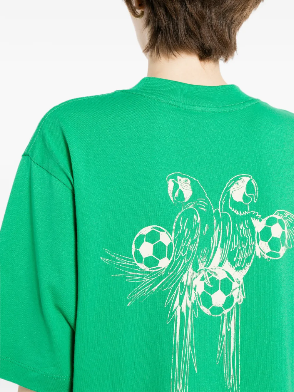 FARM Rio T-shirt met korte mouwen en tekst Groen