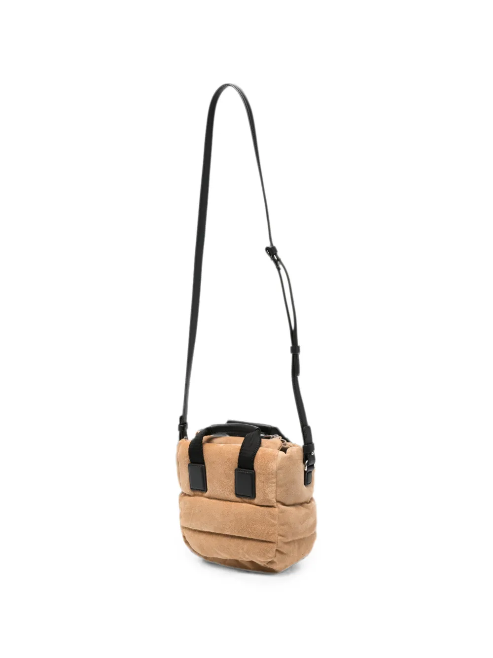 Moncler Caradoc mini-crossbodytas Bruin