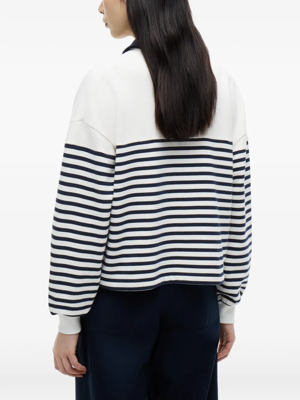 Tommy Hilfiger Gestreept poloshirt Wit