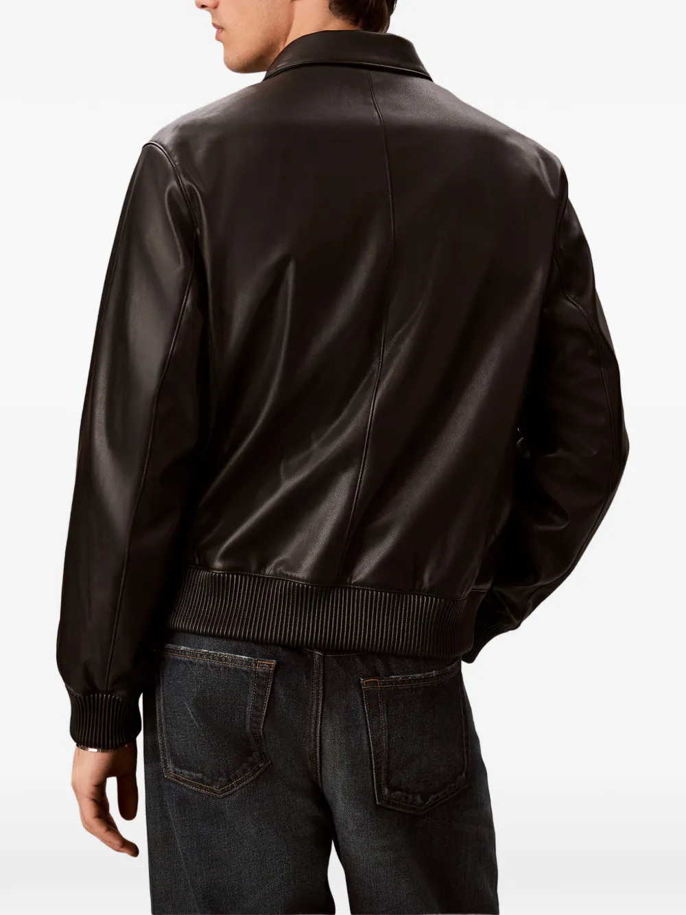 Calvin Klein Jack met geborduurd logo Zwart