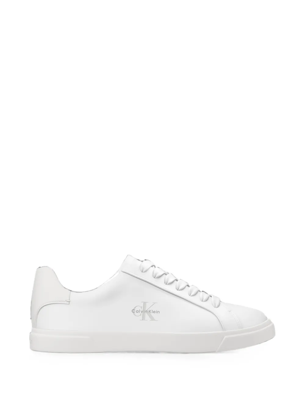 Calvin Klein logo-print sneakers - Weiß