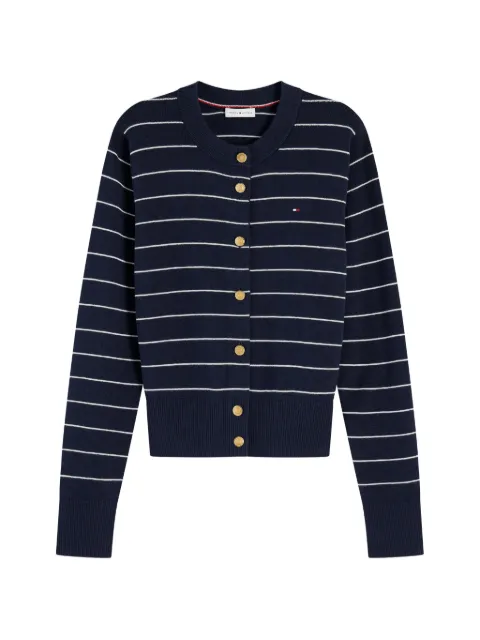 Tommy Hilfiger ストライプ カーディガン