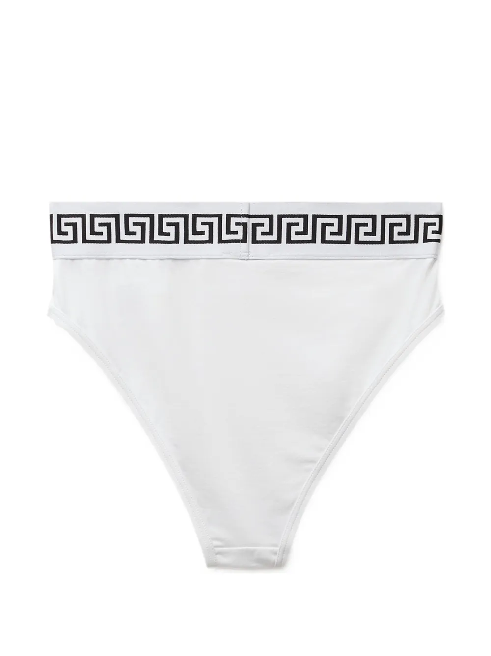 Versace Slip van katoenen jersey Wit