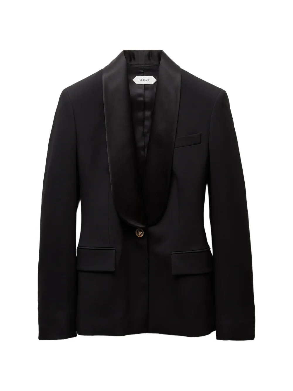 Versace Blazer in lana - Nero