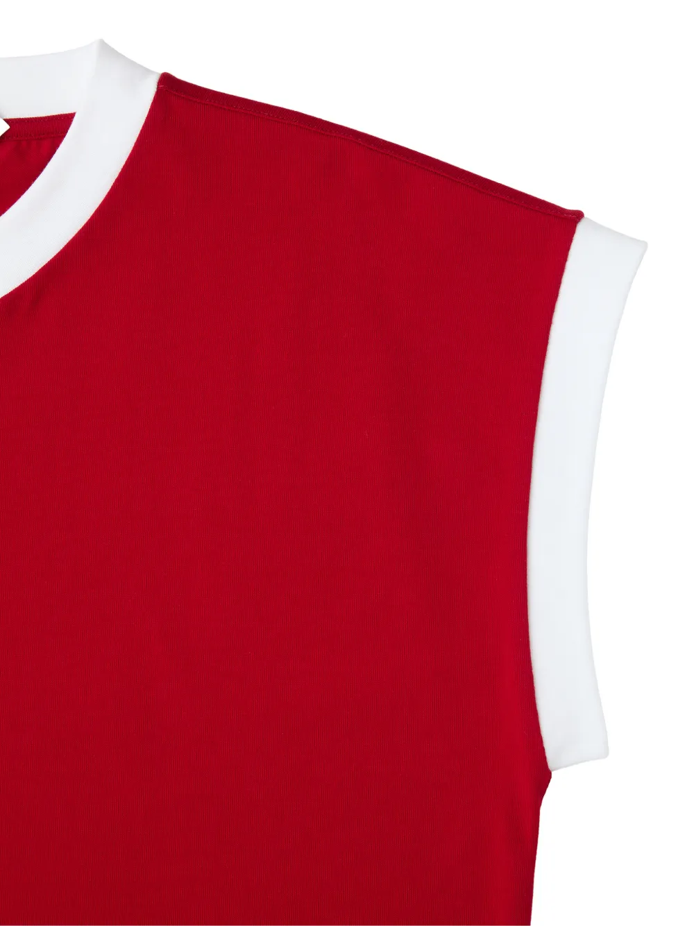 Versace Stretch-katoenen jersey T-shirt Rood
