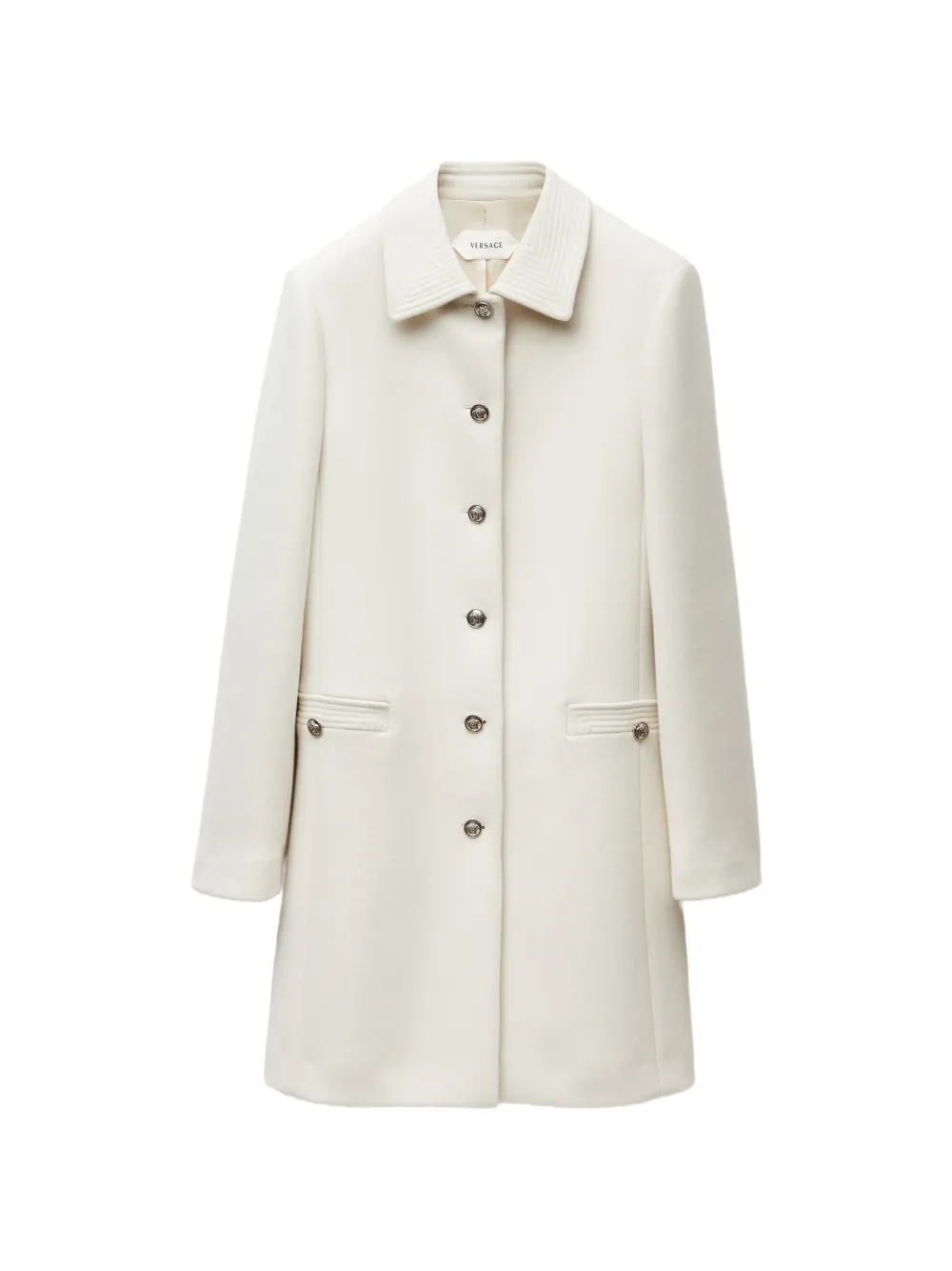 Versace Jas van dubbele wol Beige