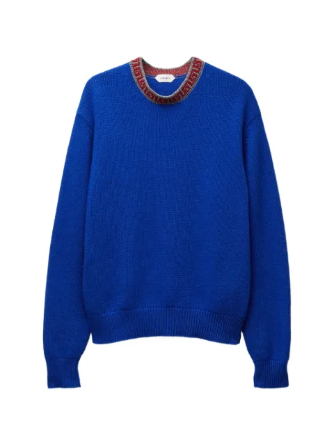 Versace wool & cashmere knit crewneck jumper