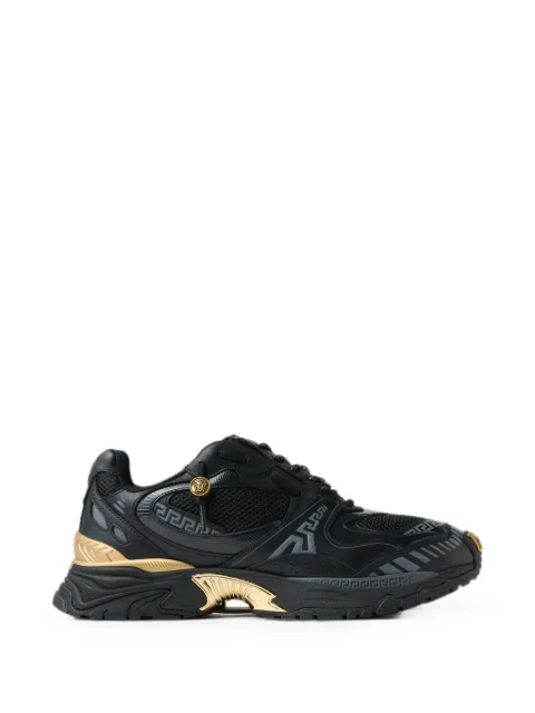 Versace Icaro leather sneakers