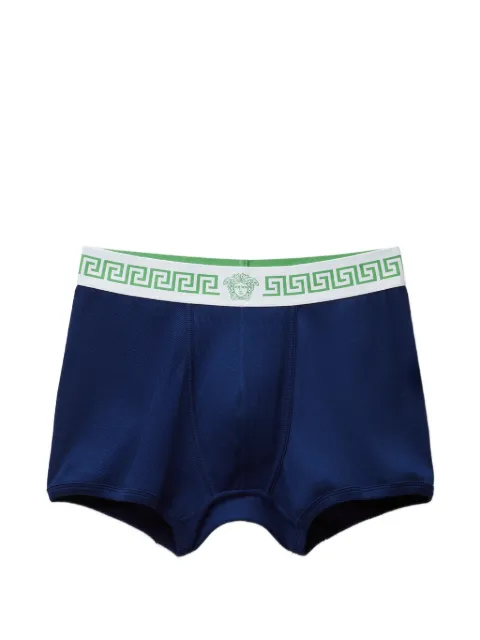 Versace ribbed cotton trunks
