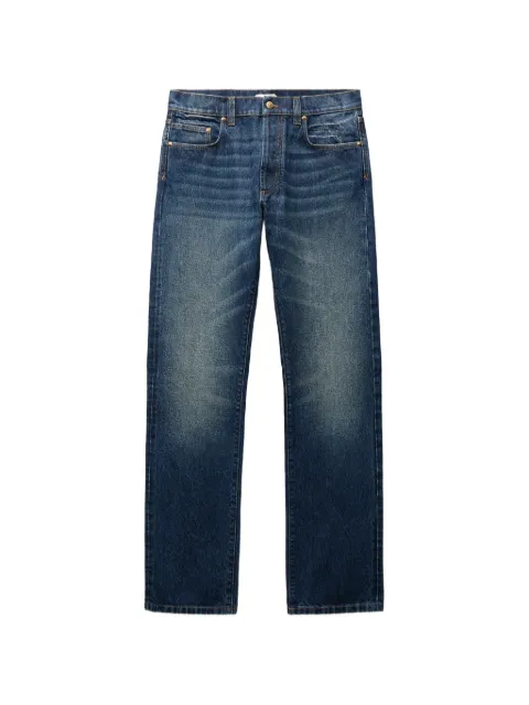 Versace jeans med lige ben og broderi