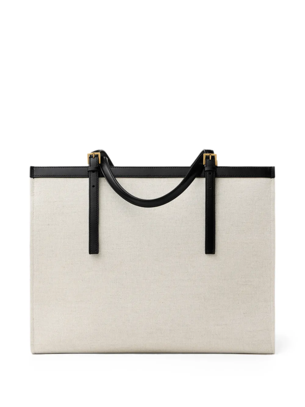 Versace Rivière grote canvas shopper Beige