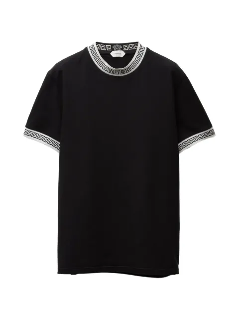 Versace  t-shirt en jersey de coton stretch à coupe slim