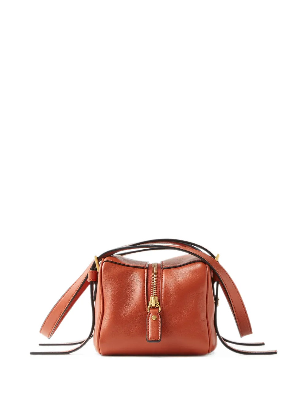 Versace Emblème nappa bowlingtas Oranje