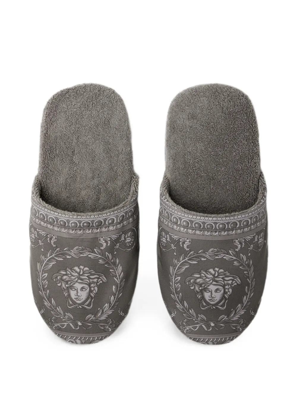 Versace Home Medusa I-Baroque slippers Grijs
