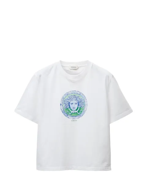 Versace printed cotton-jersey T-shirt