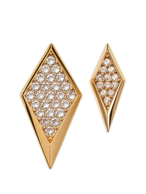 Versace Blade crystal earrings