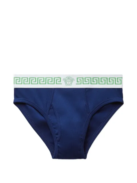 Versace ribbed cotton-jersey briefs