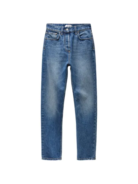 Versace high waist straight jeans