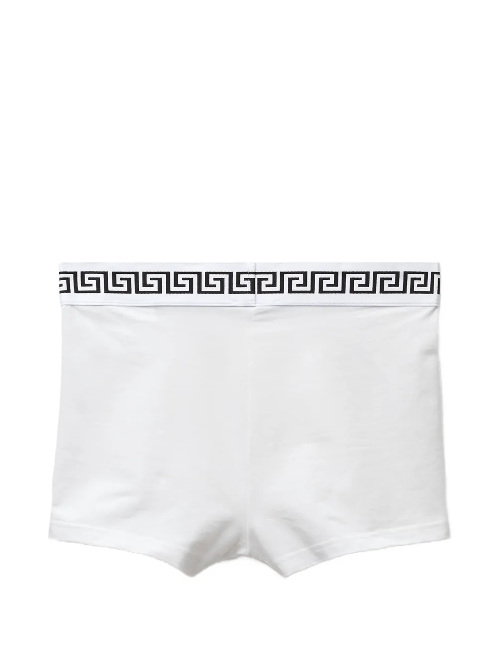 Versace Katoenen jersey boxershorts Wit