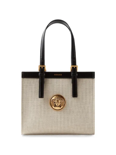 Versace Rivière mini canvas tote