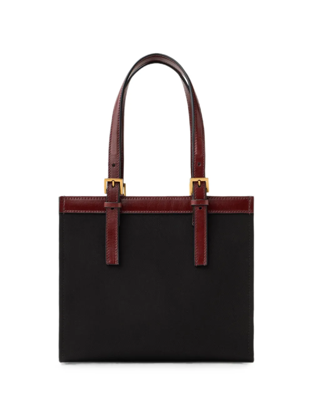 Versace Rivière canvas mini-shopper Zwart