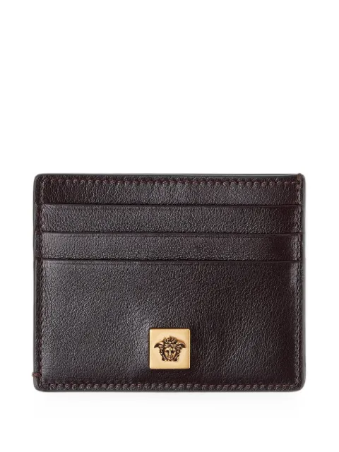 Versace tarjetero de cuero Severine
