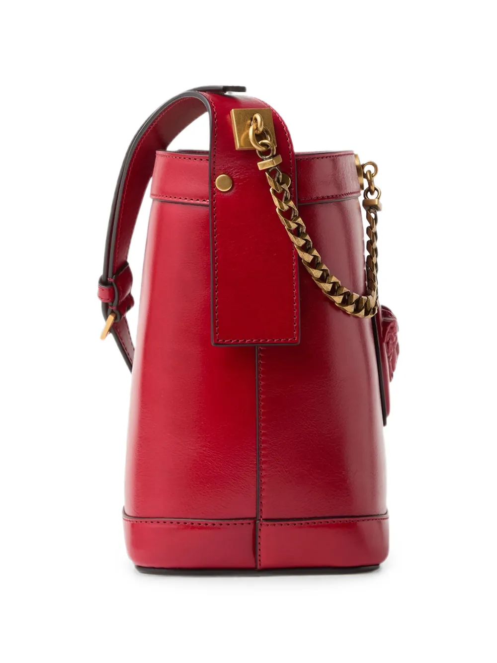 Versace Pivot mini-bucket-tas Rood