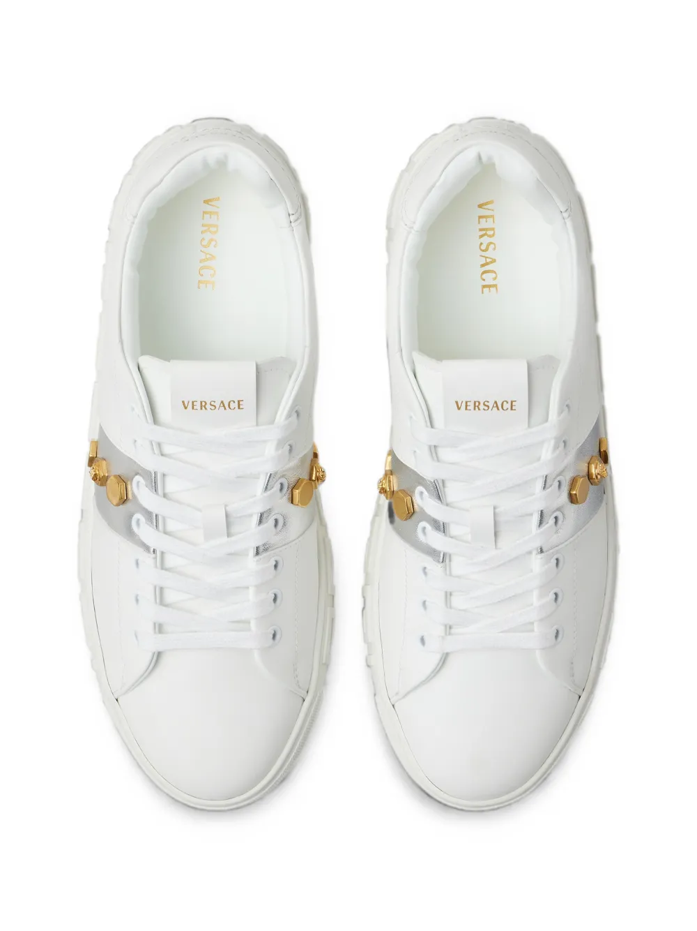 Versace Greca Medusa sneakers Wit