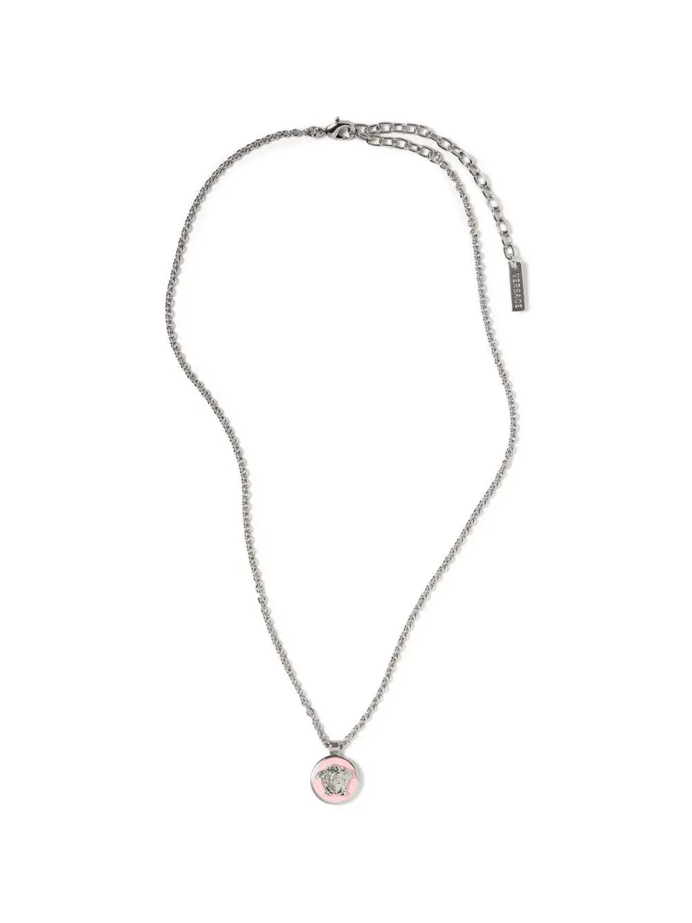 Versace Medusa Necklace In Metallic