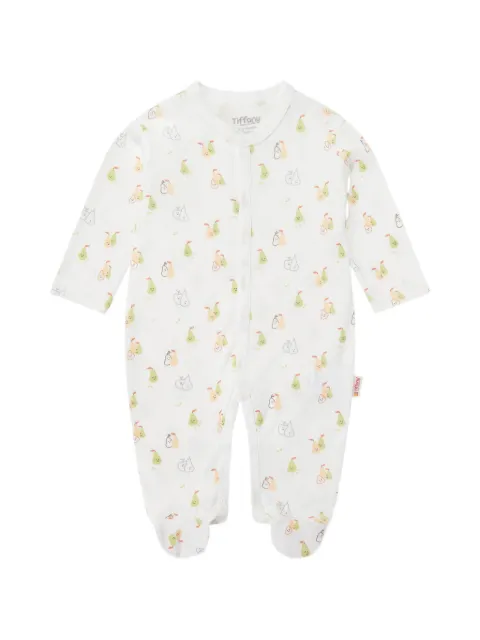 TIFFANY KIDS pear-print pajama
