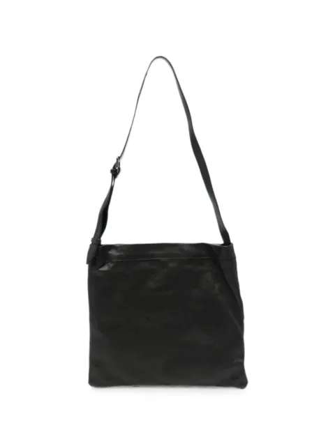 SOMMET small Lidia wax-finish leather shoulder bag