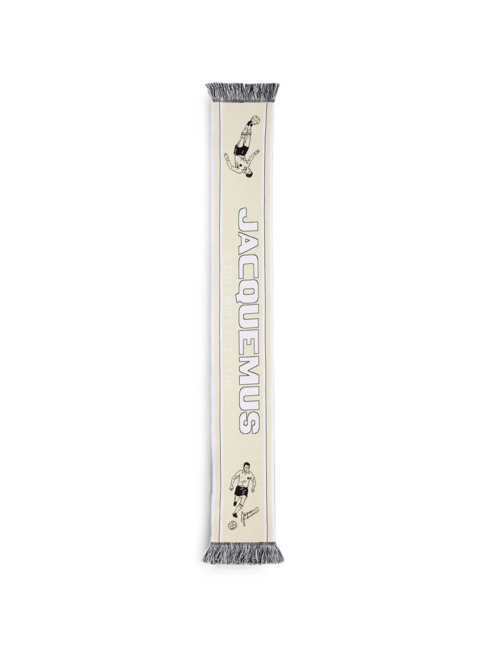 Jacquemus The Supporter sjaal Beige