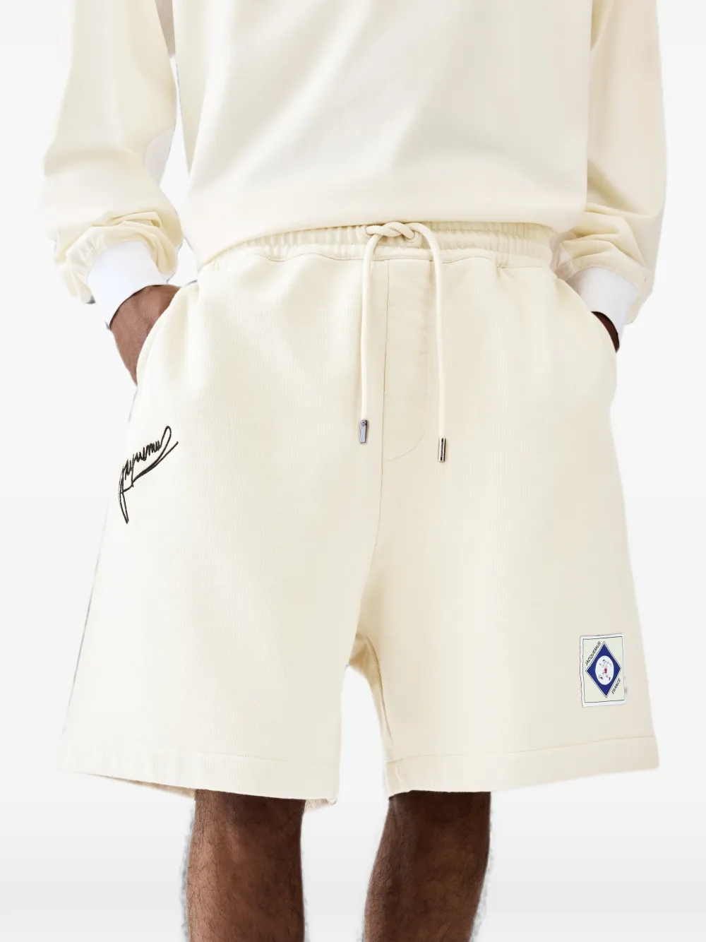 Jacquemus The Supporter shorts Beige