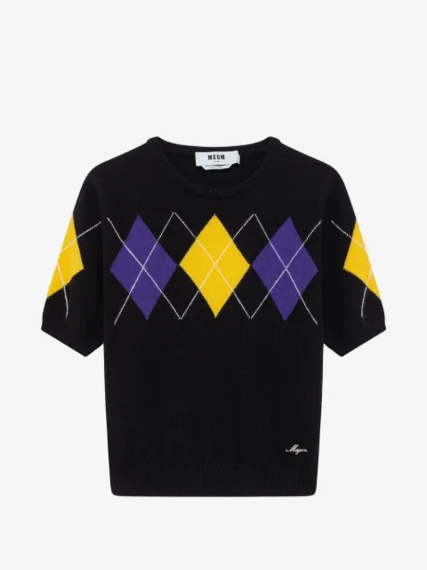 MSGM jersey de manga corta