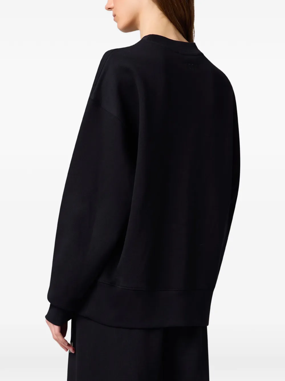 MSGM Sweater met logopatch Zwart